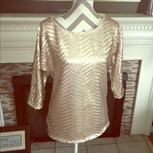 WHBM SEQUIN TOP